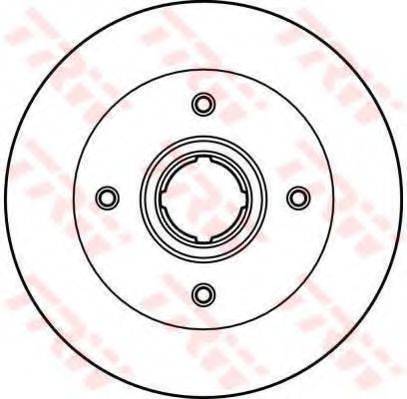TRW DF1985 гальмівний диск