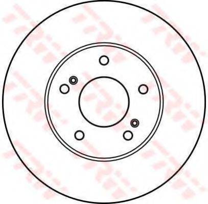 TRW DF2612 гальмівний диск