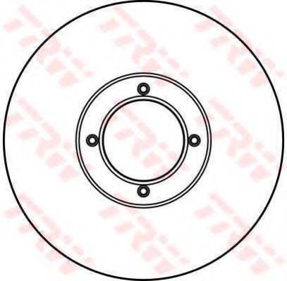TRW DF2616 гальмівний диск