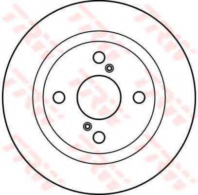 TRW DF2643 гальмівний диск