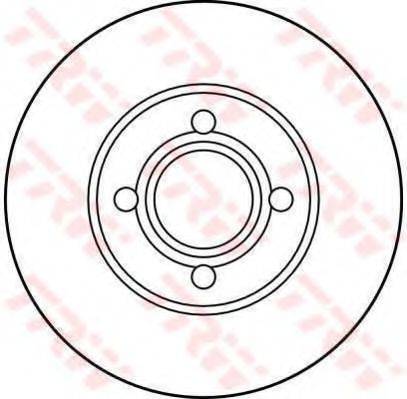 TRW DF2680 гальмівний диск