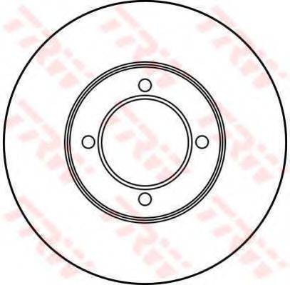 TRW DF2691 гальмівний диск