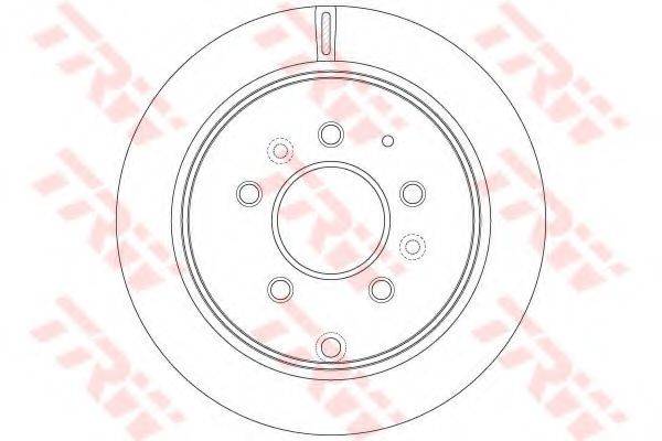 TRW DF6291 гальмівний диск