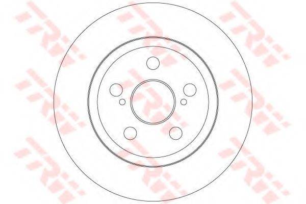 TRW DF6331 гальмівний диск