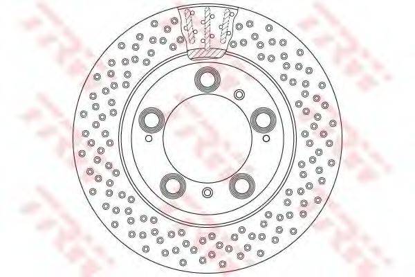 TRW DF6337S гальмівний диск