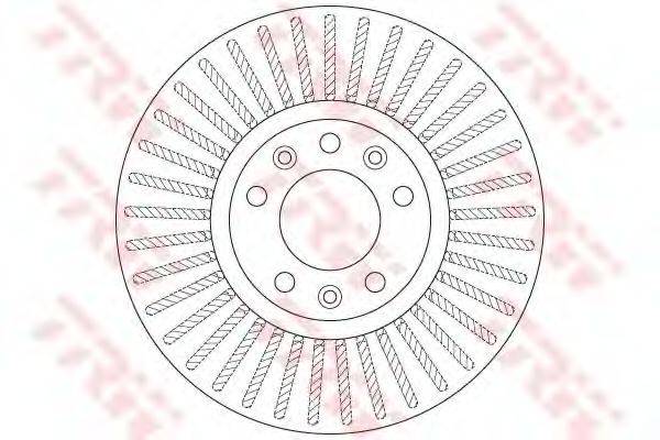 TRW DF6419 гальмівний диск