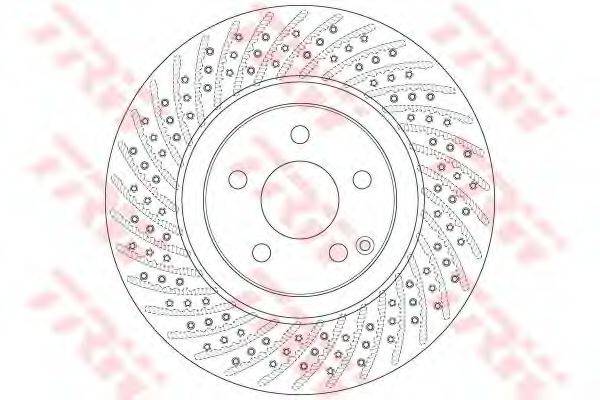 TRW DF6433S гальмівний диск