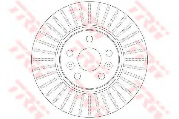 TRW DF6449 гальмівний диск