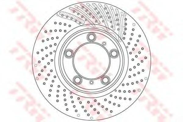 TRW DF6464S гальмівний диск