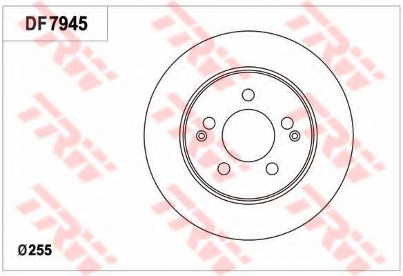TRW DF7945 гальмівний диск
