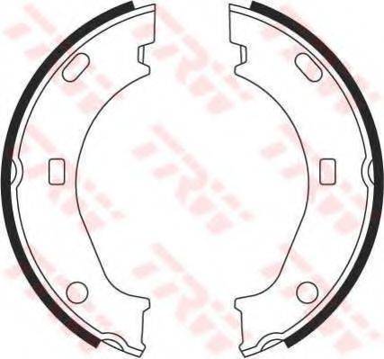 TRW GS8242 Комплект гальмівних колодок, стоянкова гальмівна система