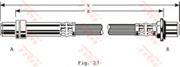 TRW PHA136 Гальмівний шланг