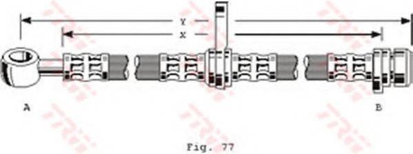 TRW PHD136 Гальмівний шланг