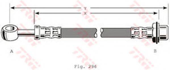 TRW PHD193 Гальмівний шланг