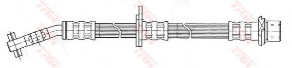 TRW PHD406 Гальмівний шланг