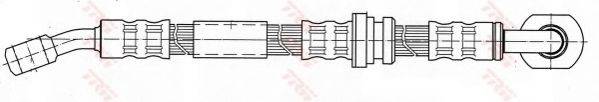 TRW PHD431 Гальмівний шланг