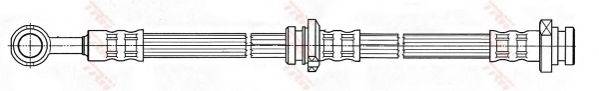TRW PHD488 Гальмівний шланг