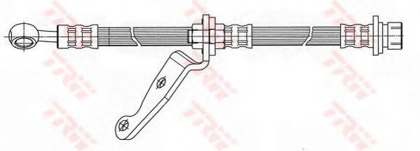 TRW PHD508 Гальмівний шланг