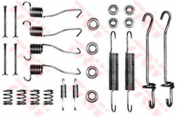 TRW SFK126 Комплектуючі, гальмівна колодка