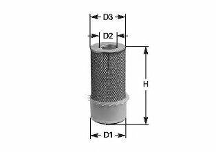 CLEAN FILTERS MA543 Повітряний фільтр