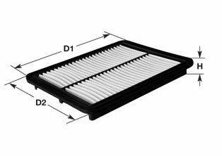 CLEAN FILTERS MA1051 Повітряний фільтр