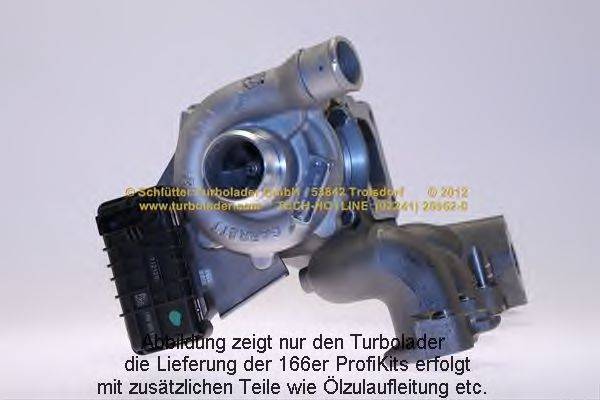 SCHLUTTER TURBOLADER 16605065 Компресор наддув