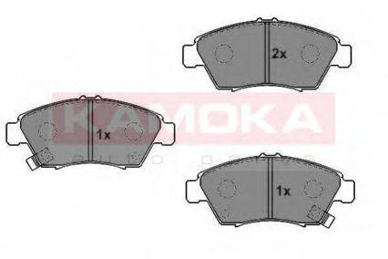 KAMOKA JQ1011552 Комплект гальмівних колодок, дискове гальмо