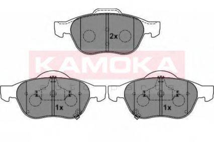 KAMOKA JQ1012894 Комплект гальмівних колодок, дискове гальмо