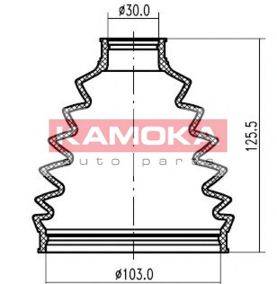 KAMOKA 1146501 Пильовик, приводний вал