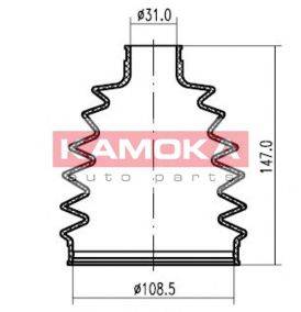 KAMOKA 1146508 Пильовик, приводний вал