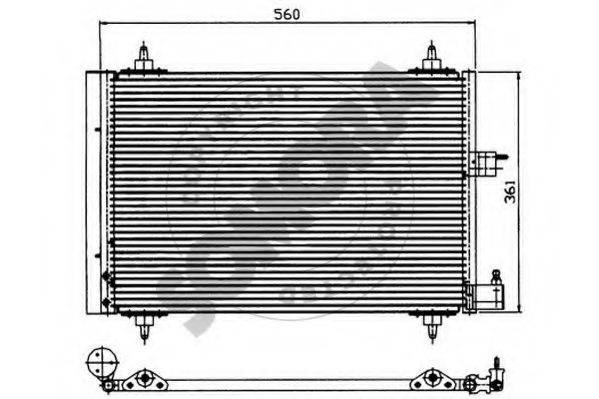 SOMORA 053060 Конденсатор, кондиціонер