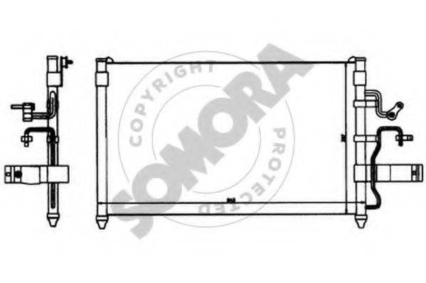 SOMORA 063060 Конденсатор, кондиціонер