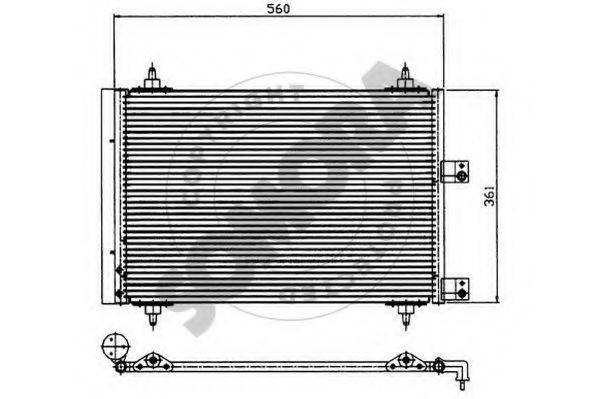 SOMORA 220760 Конденсатор, кондиціонер