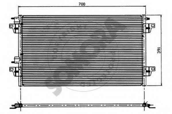SOMORA 242260 Конденсатор, кондиціонер