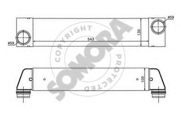 SOMORA 042345 Інтеркулер