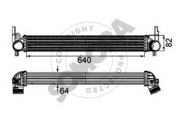 SOMORA 355645 Інтеркулер