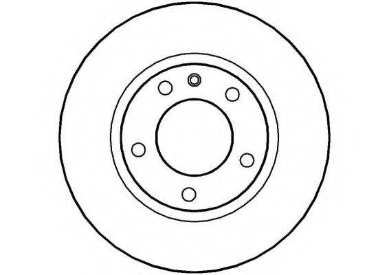 NATIONAL NBD066 гальмівний диск