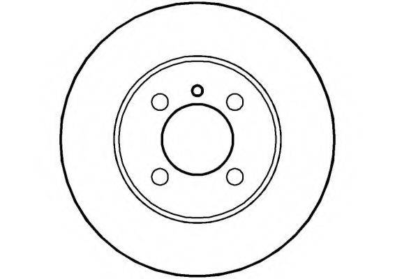 NATIONAL NBD067 гальмівний диск