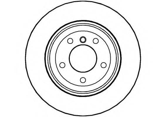 NATIONAL NBD1008 гальмівний диск
