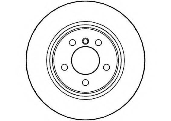NATIONAL NBD1081 гальмівний диск