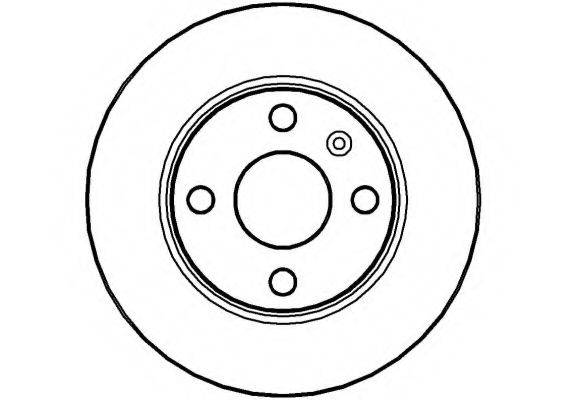 NATIONAL NBD1146 гальмівний диск
