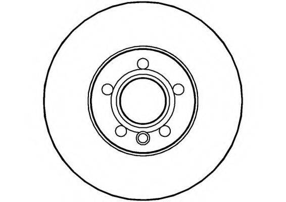 NATIONAL NBD1156 гальмівний диск