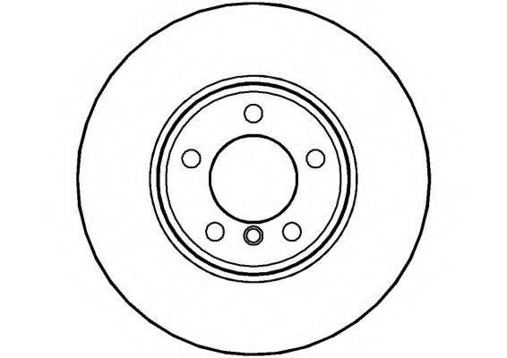 NATIONAL NBD1217 гальмівний диск