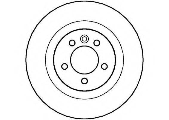 NATIONAL NBD1344 гальмівний диск