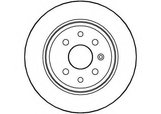 NATIONAL NBD139 гальмівний диск