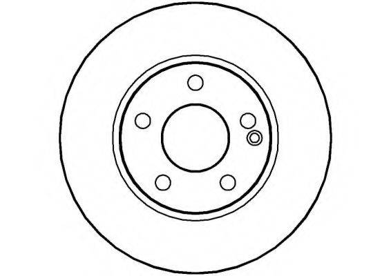 NATIONAL NBD1398 гальмівний диск