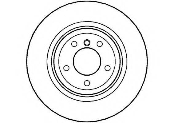 NATIONAL NBD1412 гальмівний диск