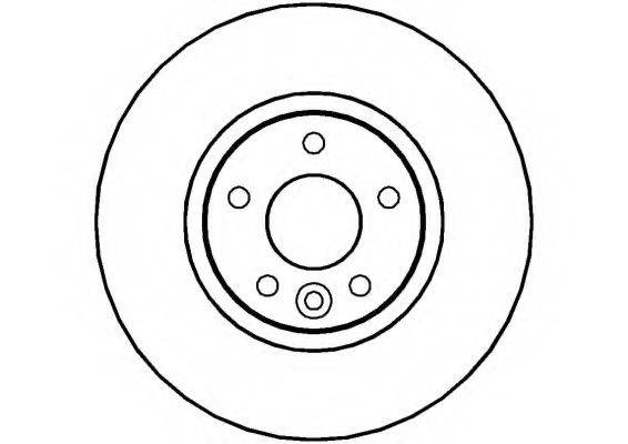 NATIONAL NBD1429 гальмівний диск