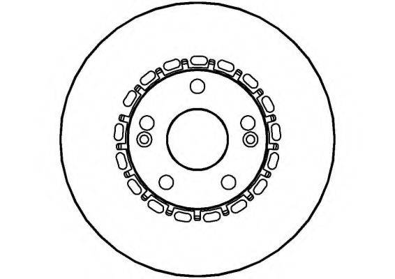 NATIONAL NBD173 гальмівний диск