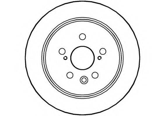 NATIONAL NBD474 гальмівний диск